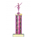 Trophies - #PINK Dance Ballerina D Style Trophy
